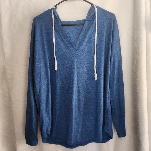 Hooded long sleeve tshirt L - Picture 2 of 5